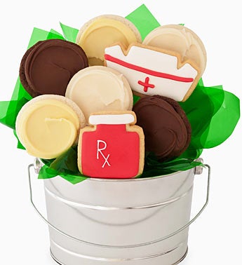 Get Well Sentiments Flower Pot