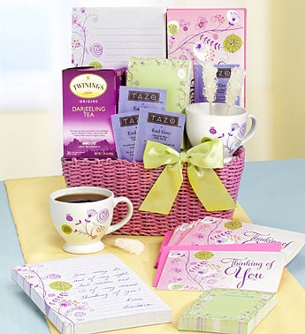 Quiet Expressions Stationary & Tea Gift Basket