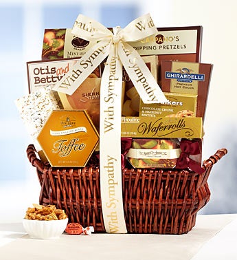 In Sympathy & Support Gift Basket