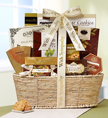 Our Hearts Are With You Sympathy Basket