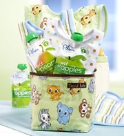 Baby on the Go Chibi Zoo Bottle Bag Gift Set