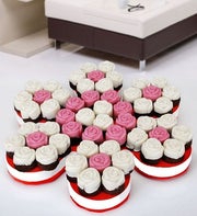 Rose Garden Cake Bouquet