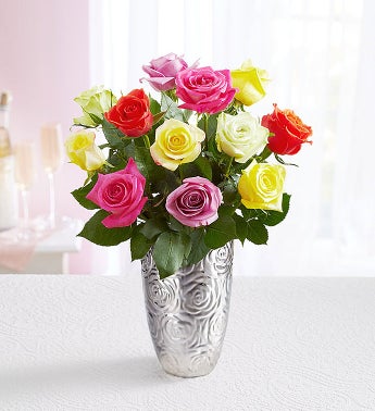 Assorted Roses for Romance