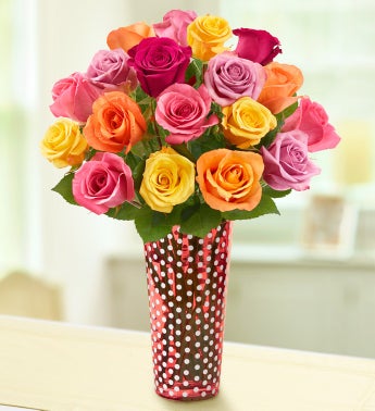 Assorted Roses, Buy 12 Get 6 Free