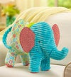 Blue Elephant Pillow