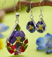 Fresh Pansy Teardrop Collection