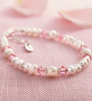 Crystal Birthstone Bracelet October
