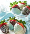 Fannie May Baby Blue Chocolate Strawberries 12ct