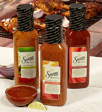 Sauza� Tequila Grilling Steak Sauces Gift Set