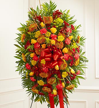 Deepest Sympathy Standing Spray - Fall