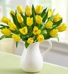 Yellow Tulips in Pitcher