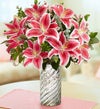 Stunning Pink Lily Bouquet