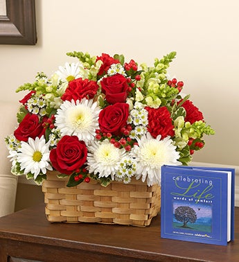 Celebrating Life - Red and White