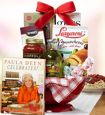 Italian Pasta Colander and FREE P Deen Cookbook