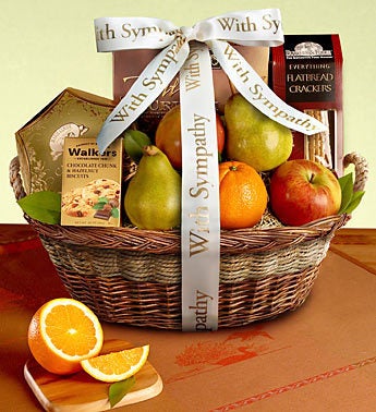 In Loving Memory Fresh Fruit Sympathy Box