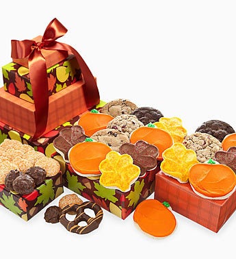 Cheryl's Fall Gift Tower