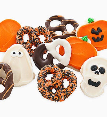Cheryl's Halloween Cookie & Pretzel Box