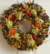 Eucalyptus and Orange Slice Wreath