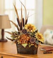 Silk Sunflower Arrangement