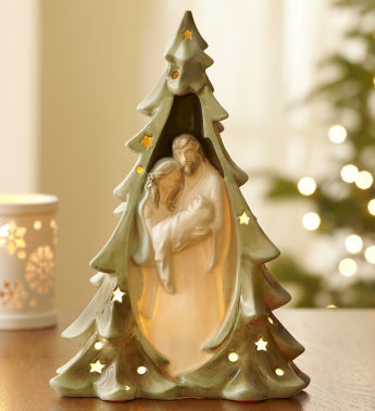 Holy Family Light Up Tree