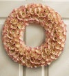 Pinkwood Rose Faux Wreath