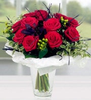Holiday Red Roses