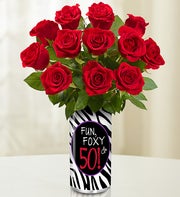 Fun, Foxy & 50 Bouquet