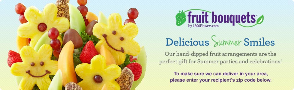 Introducing Fruit Bouquets