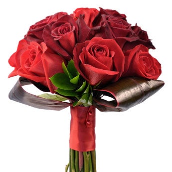 Passionate Red - Maid of Honor Bouquet